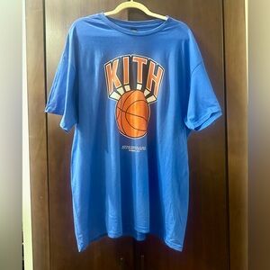 Kith | NY Knicks NBA Blue Short Sleeve Tee - Limited Edition, MSG Giveaway